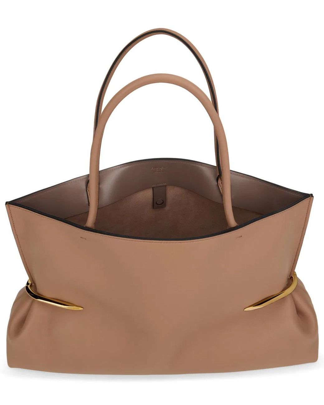 Givenchy Brown Tote Bag Pinch Squeezed Horizontal