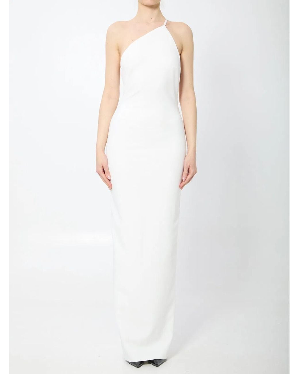 Solace London White Alexandra Maxi Dress