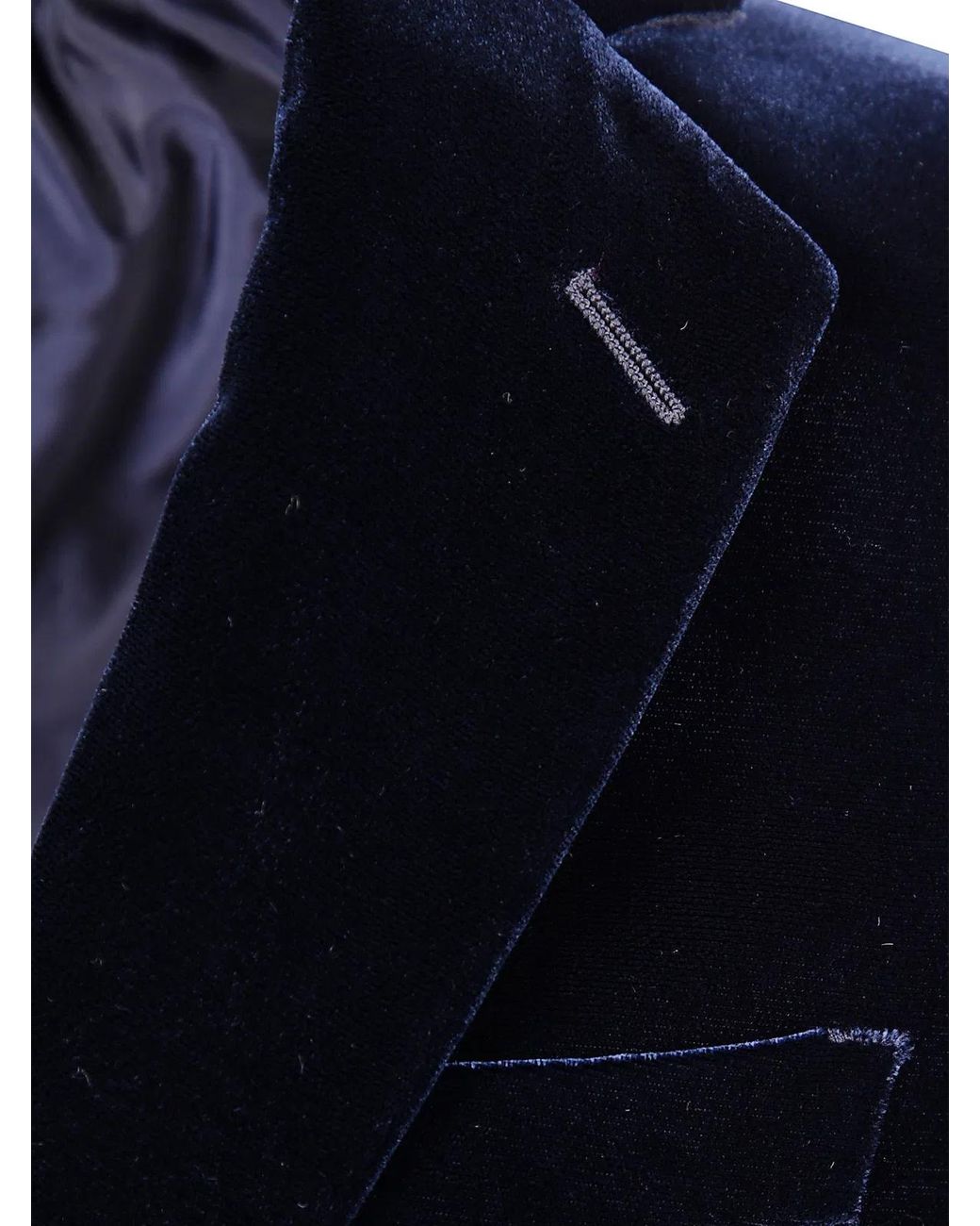 Giorgio Armani Blue "George" Woven Blazer for men