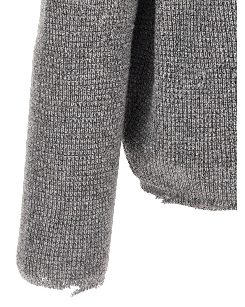 Second/Layer Gray 'Friends' Sweater for men