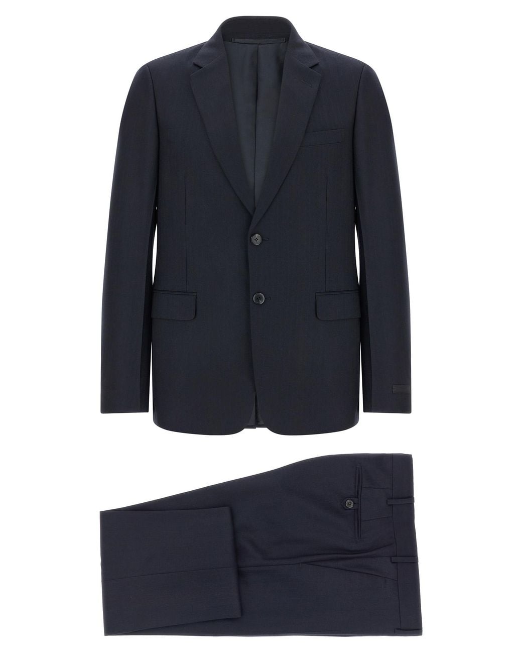 Prada Blue Pinstriped Dress for men