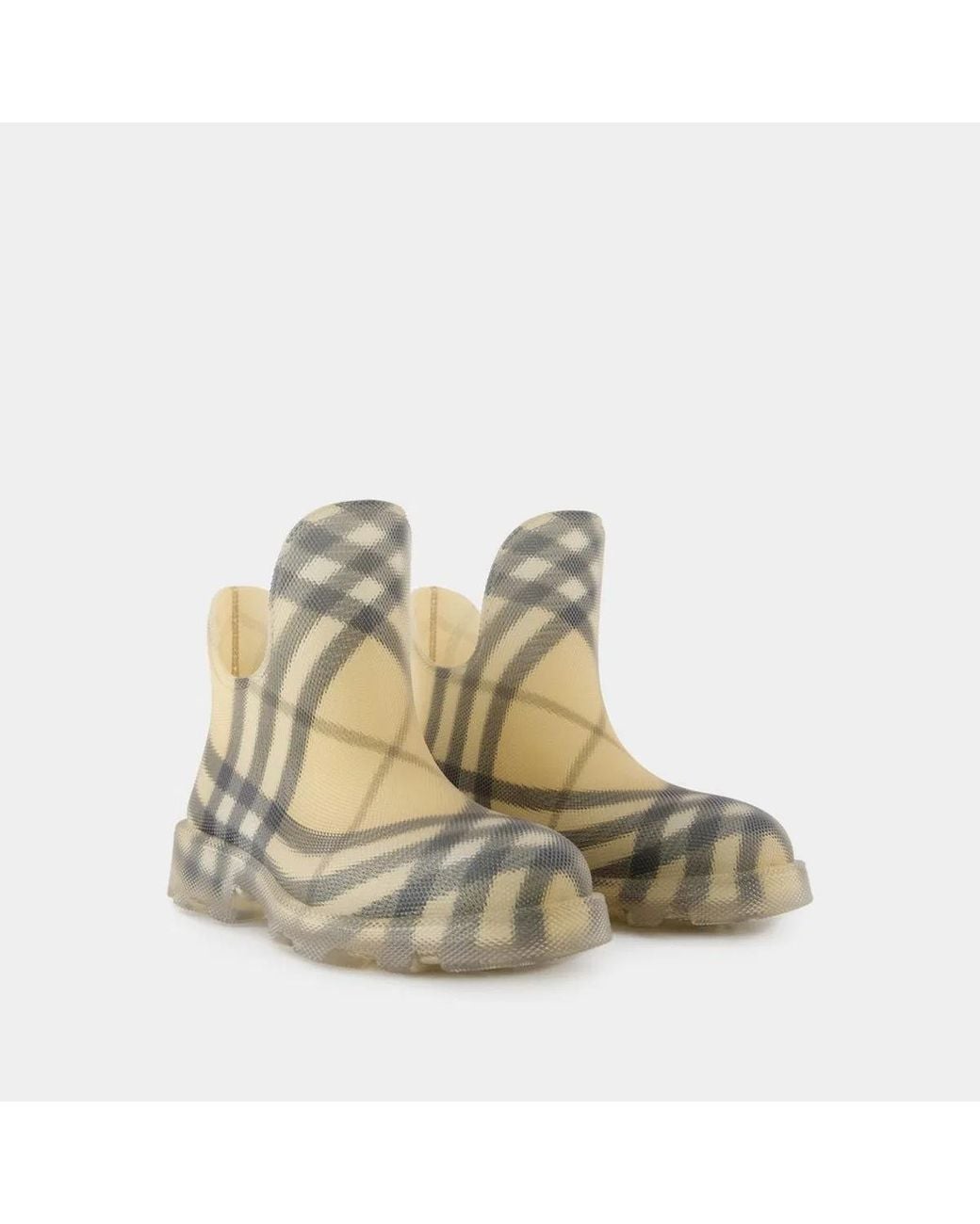 Burberry Natural Marsh Low Ankle Boots