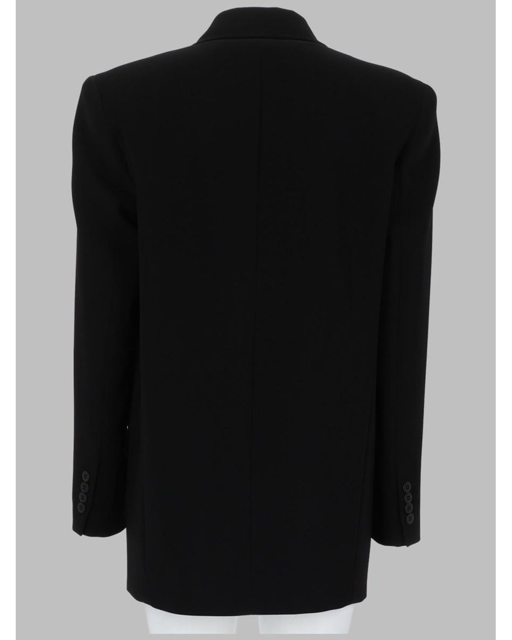 Max Mara Black Giacca Doppiopetto
