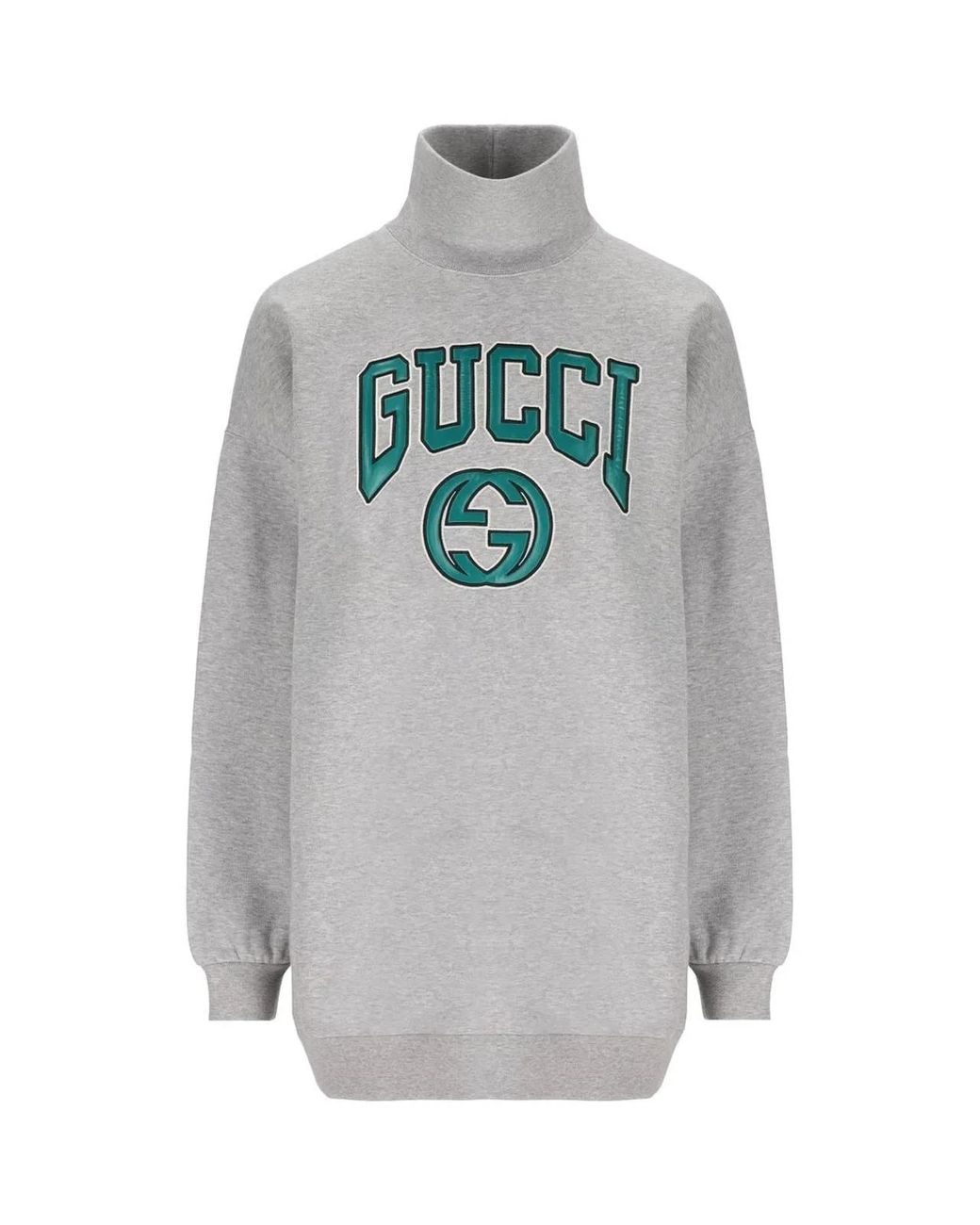 Gucci Gray Jersey Sweatshirt
