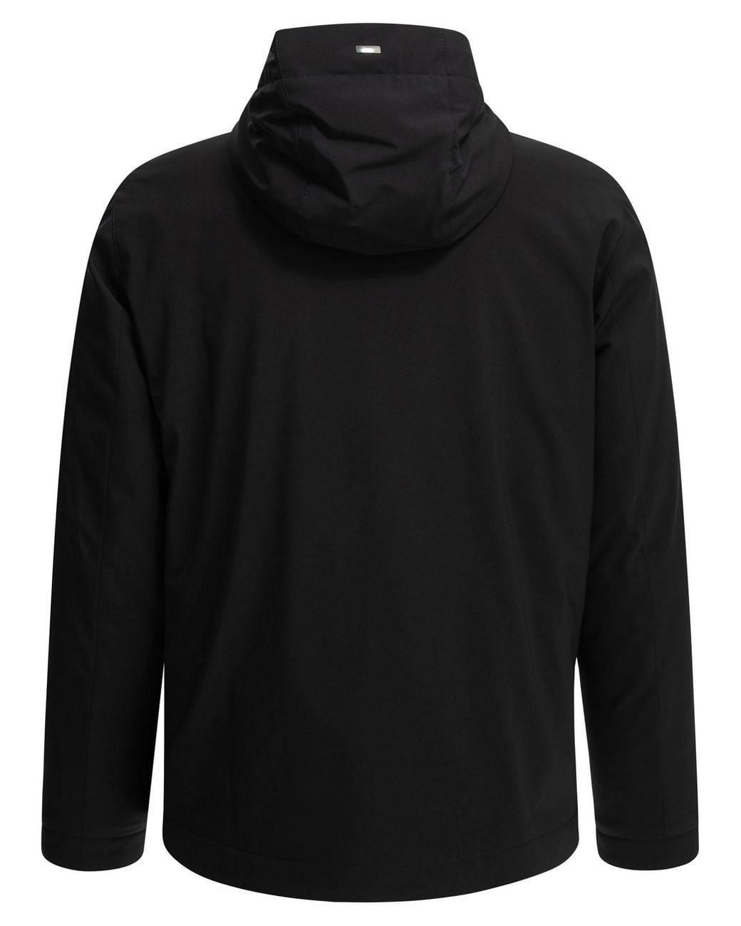 Herno Black Short Down Jacket for men