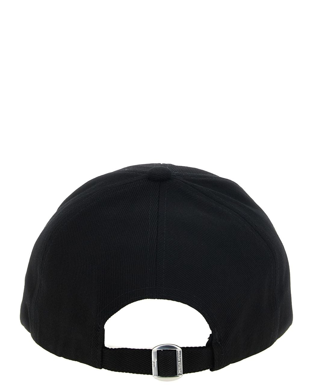 Maison Kitsuné Black 'Maison Kitsuné Paris' Hat for men