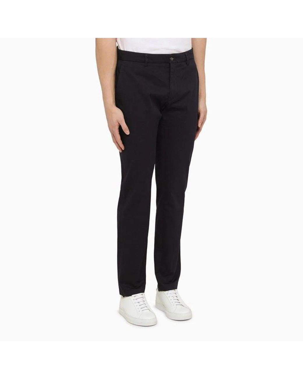 Department 5 Black Prince Chino Pants for men