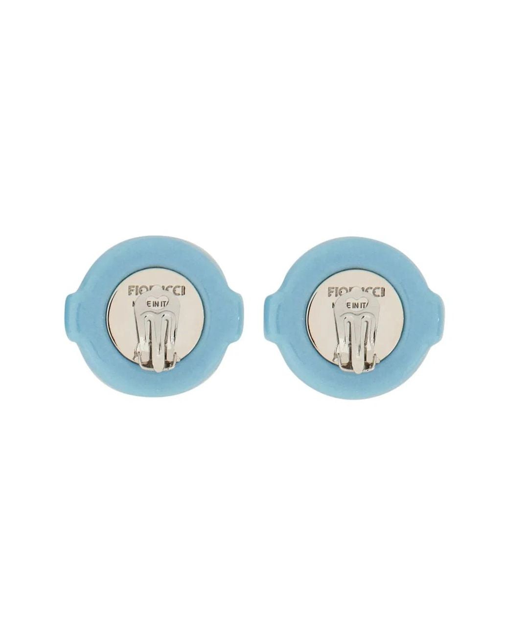 Fiorucci Blue Lollipop Earrings