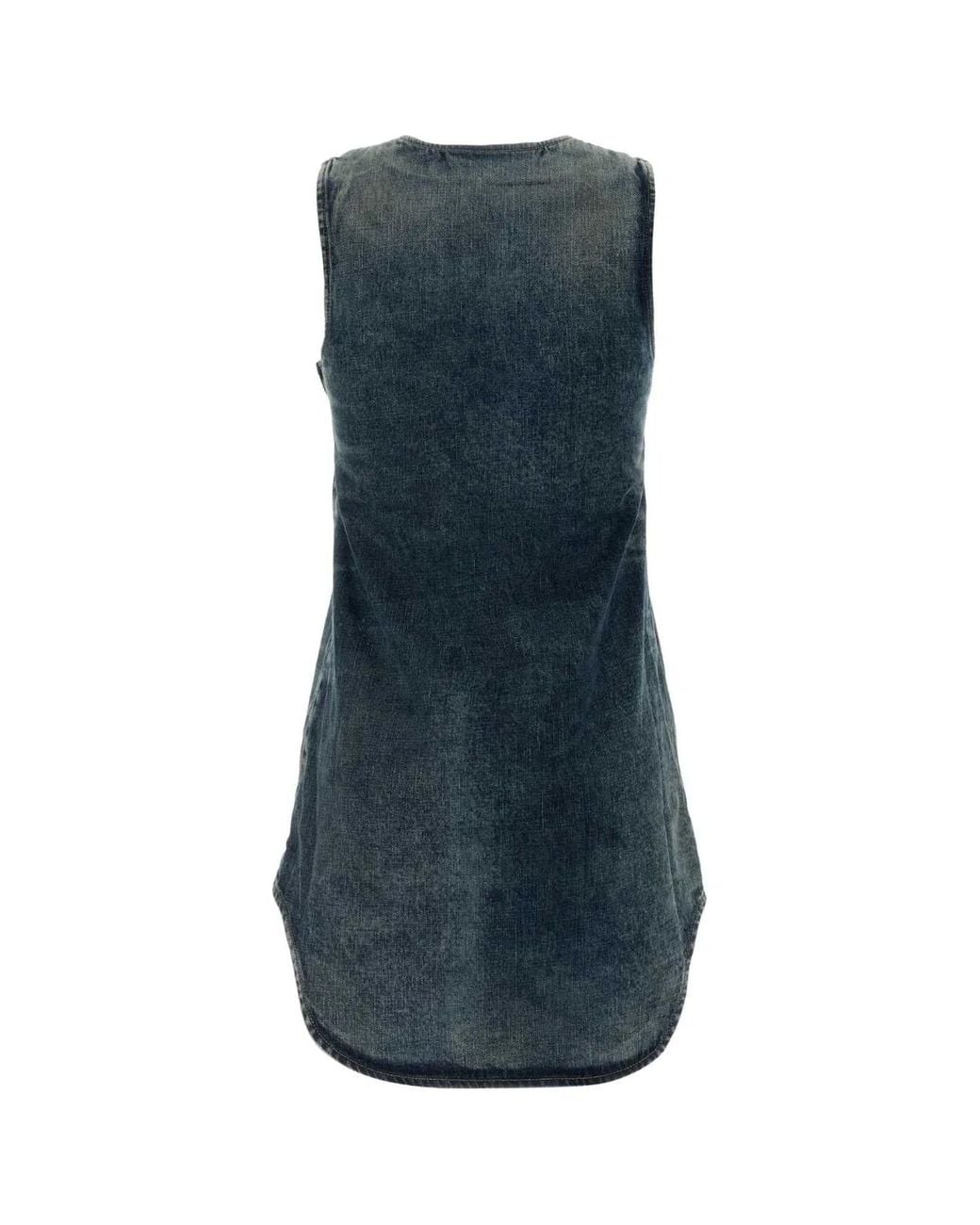 DIESEL Blue Denim Mini Dress