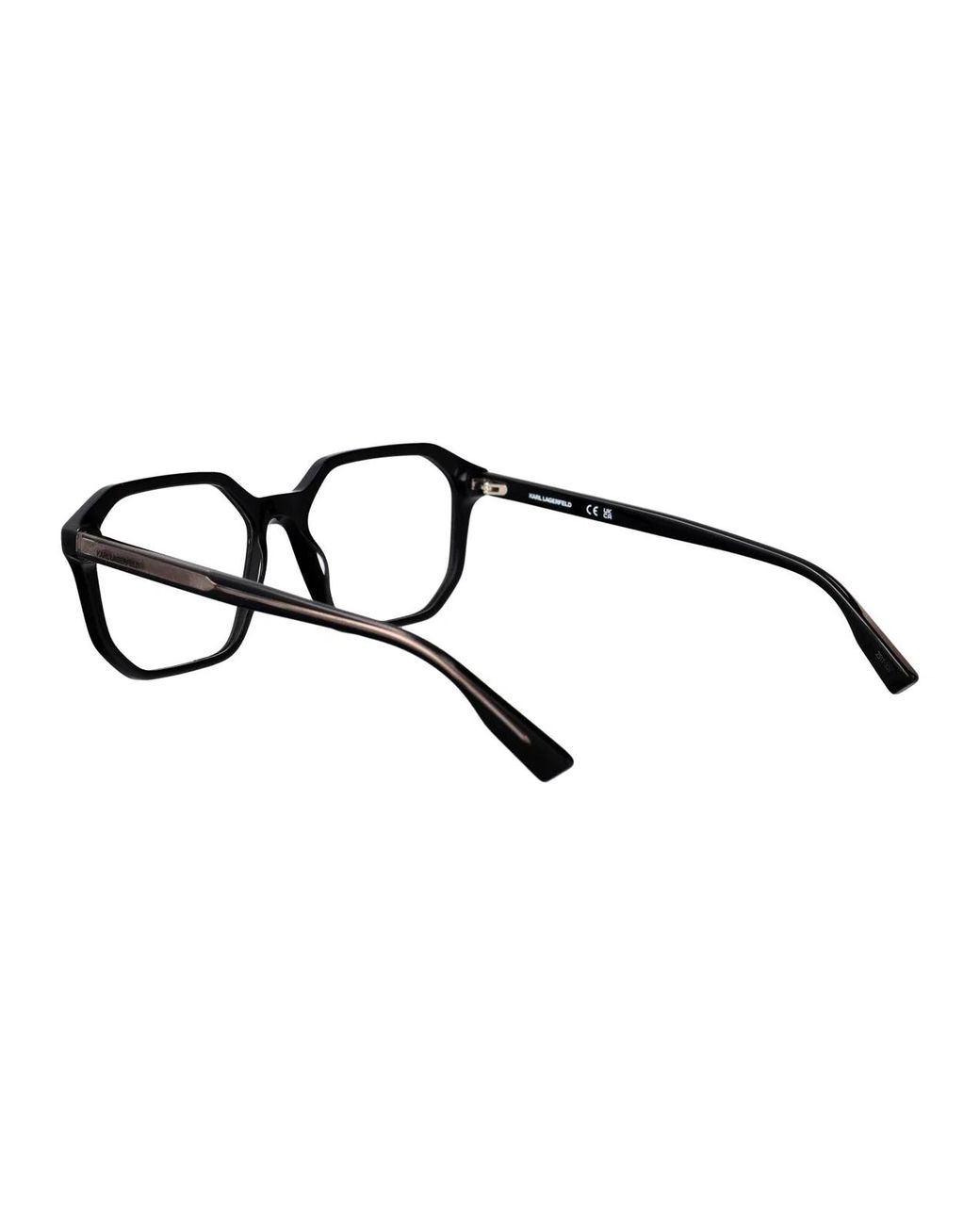 Karl Lagerfeld Black Acetate Glasses for men