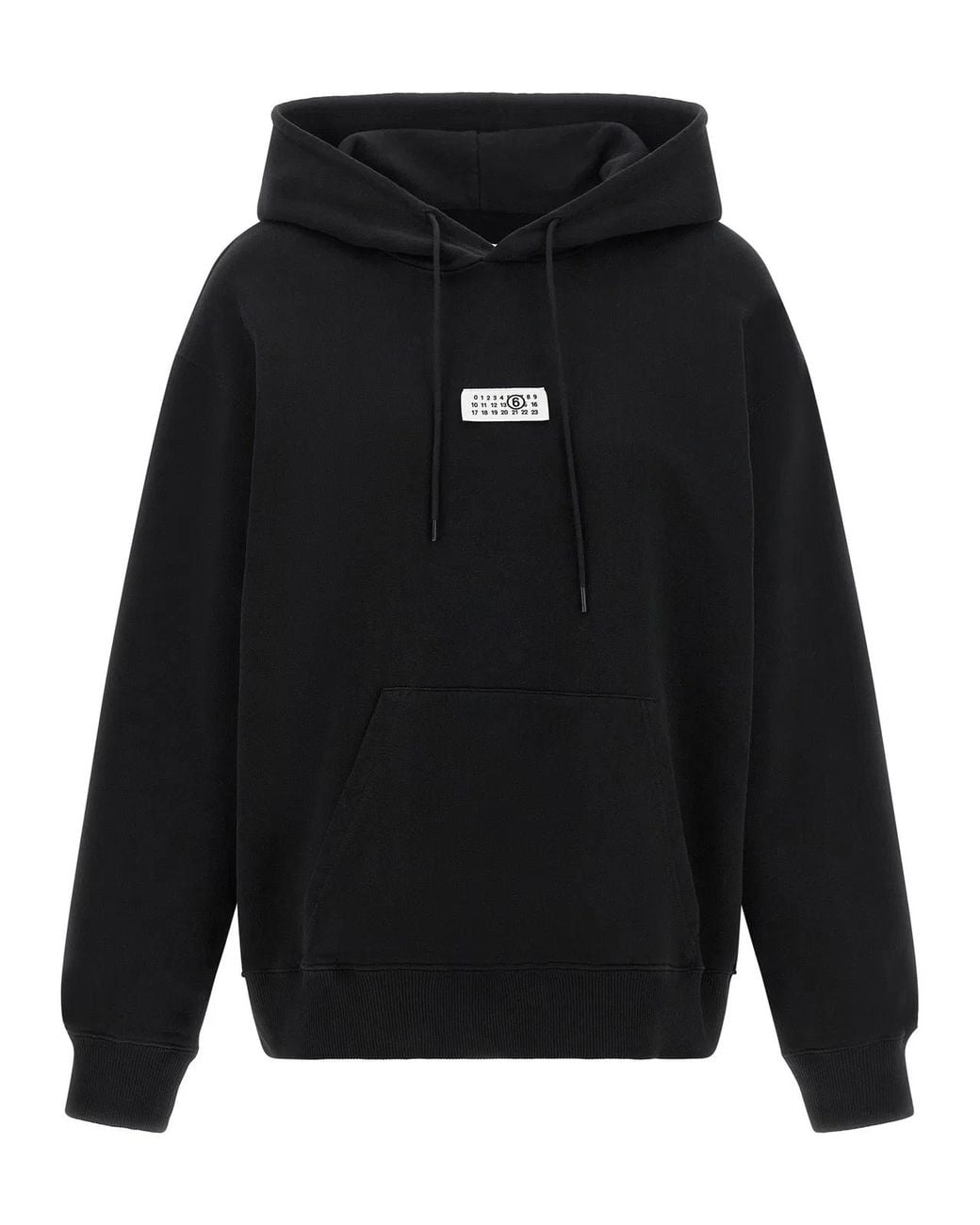 MM6 by Maison Margiela Blue 'Numeric Signature Mm6' Hoodie