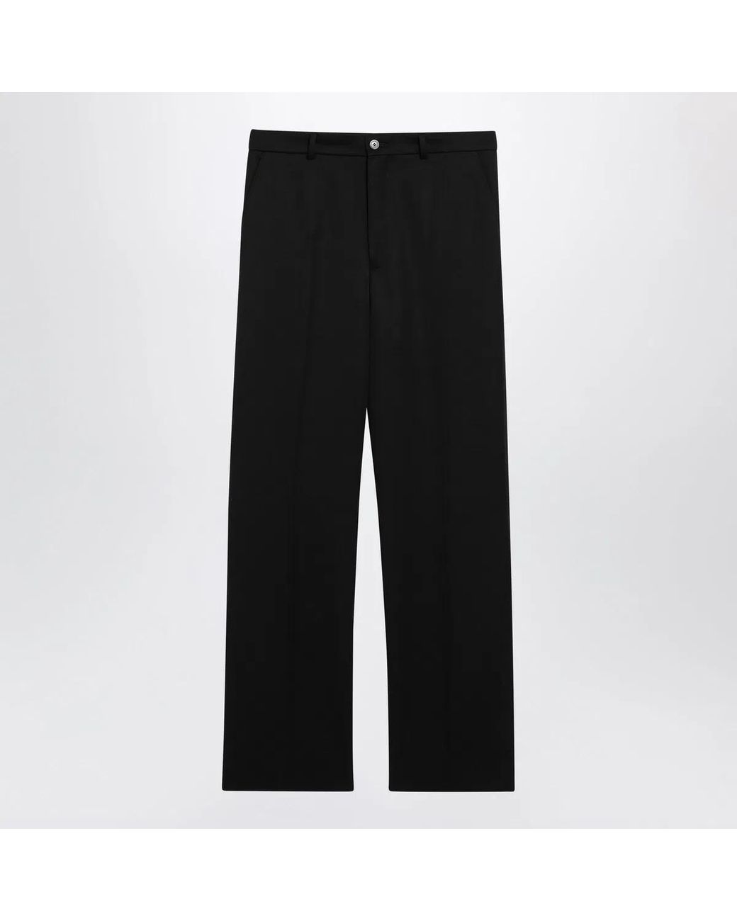 Balenciaga Black Too Far Tailored Trousers for men