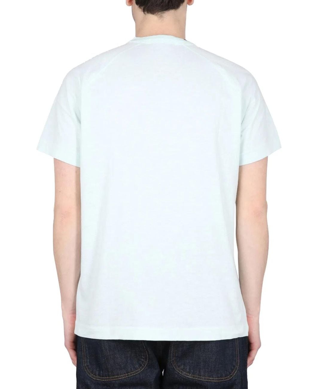 YMC White Television T Shirt for men