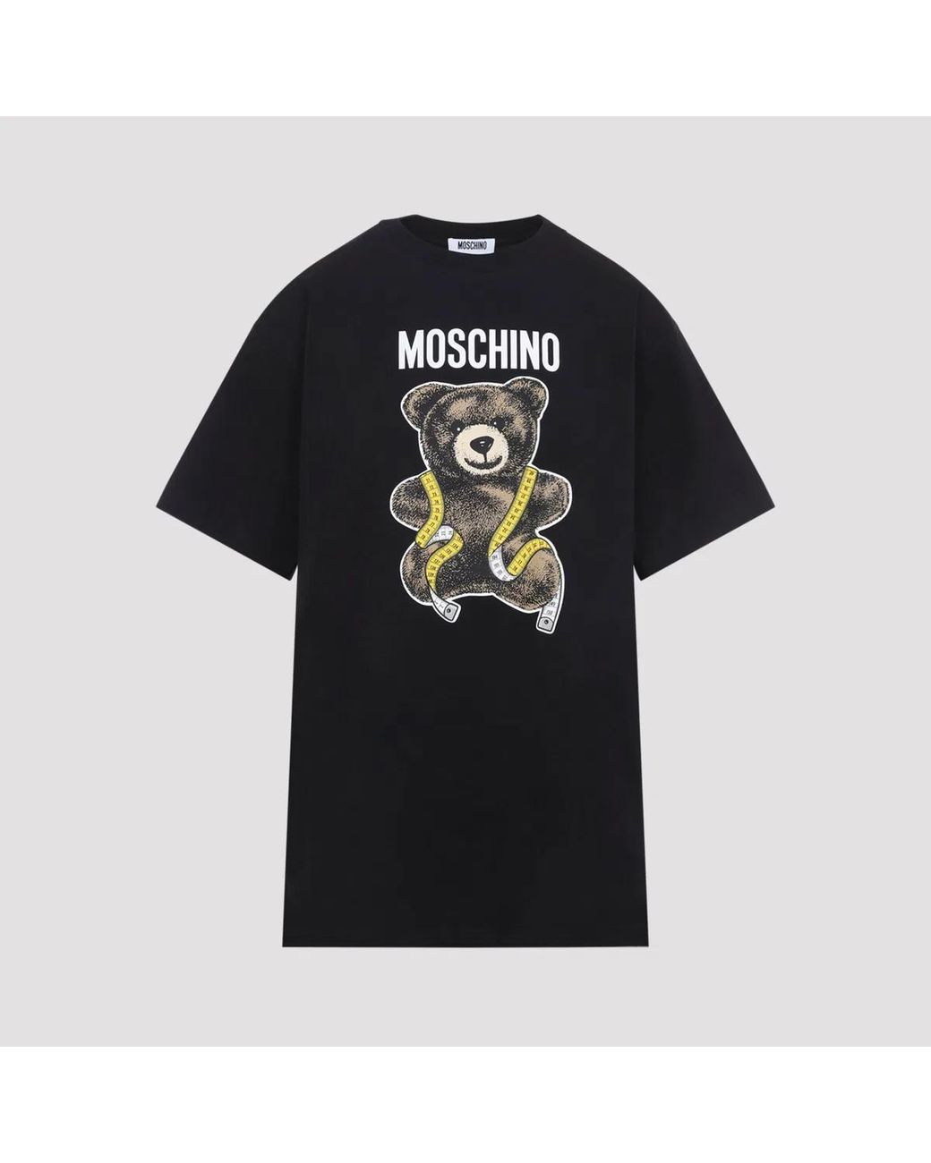 Moschino Couture Black Oversized Teddy Tee