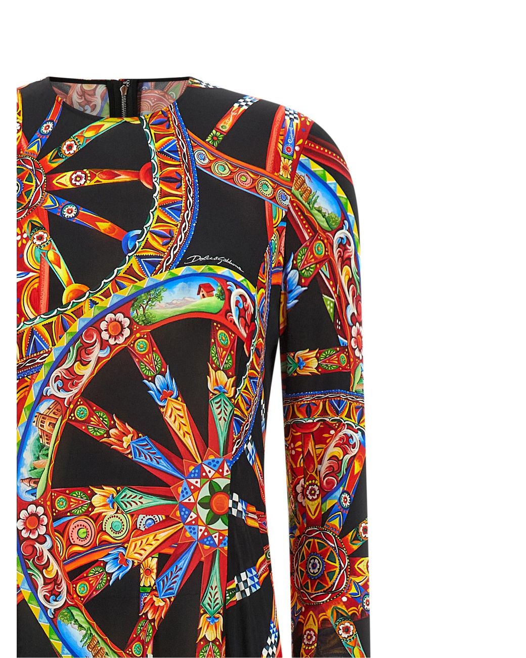 Dolce & Gabbana Multicolor 'carretto' Dress