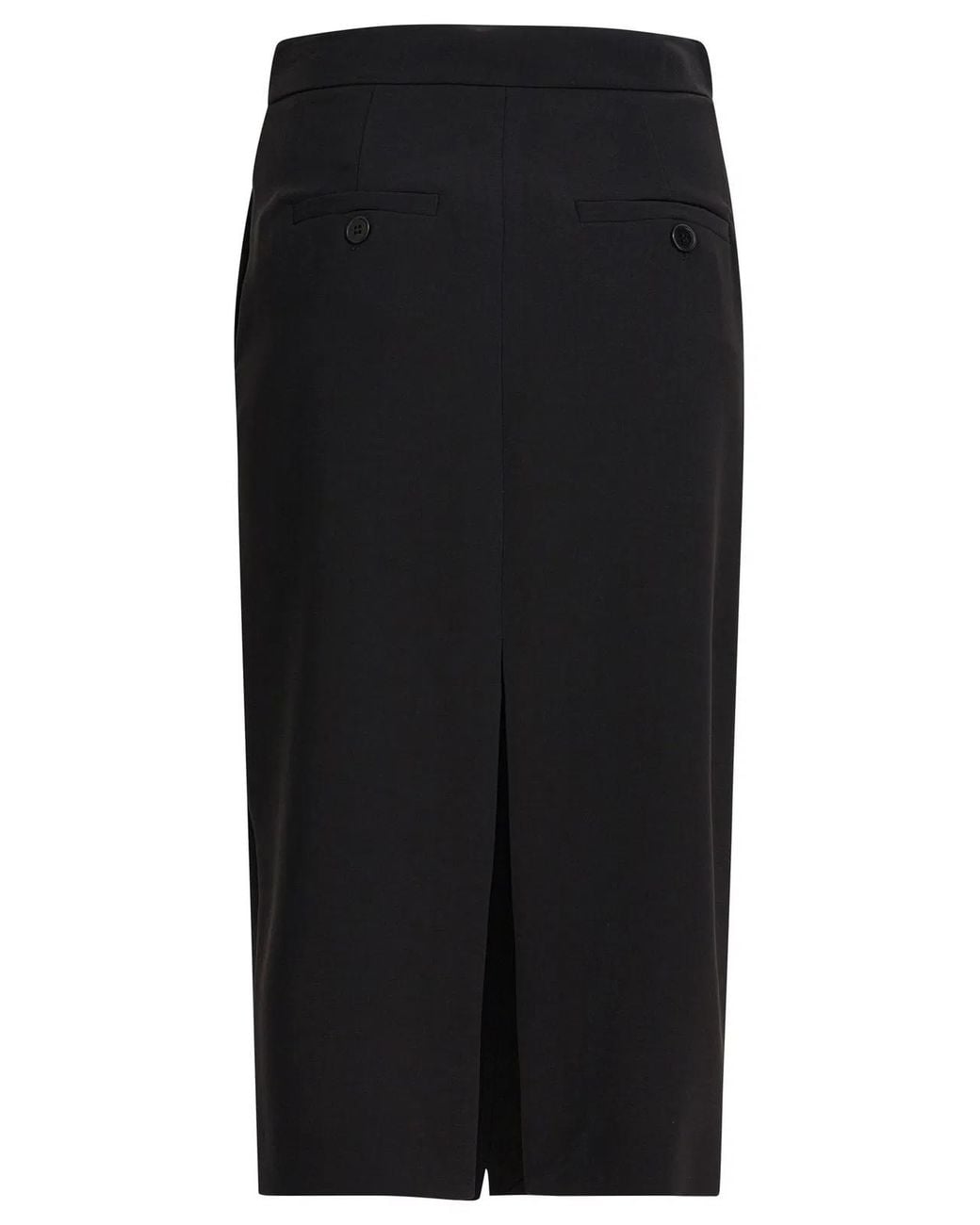 Semler Black Elastane Skirt