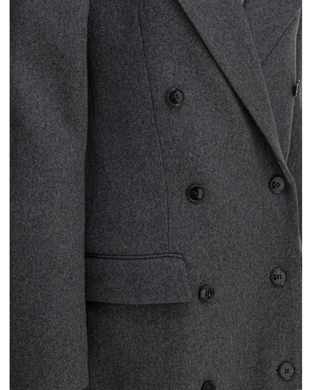IVY & OAK Black Recycled Wool Jacket