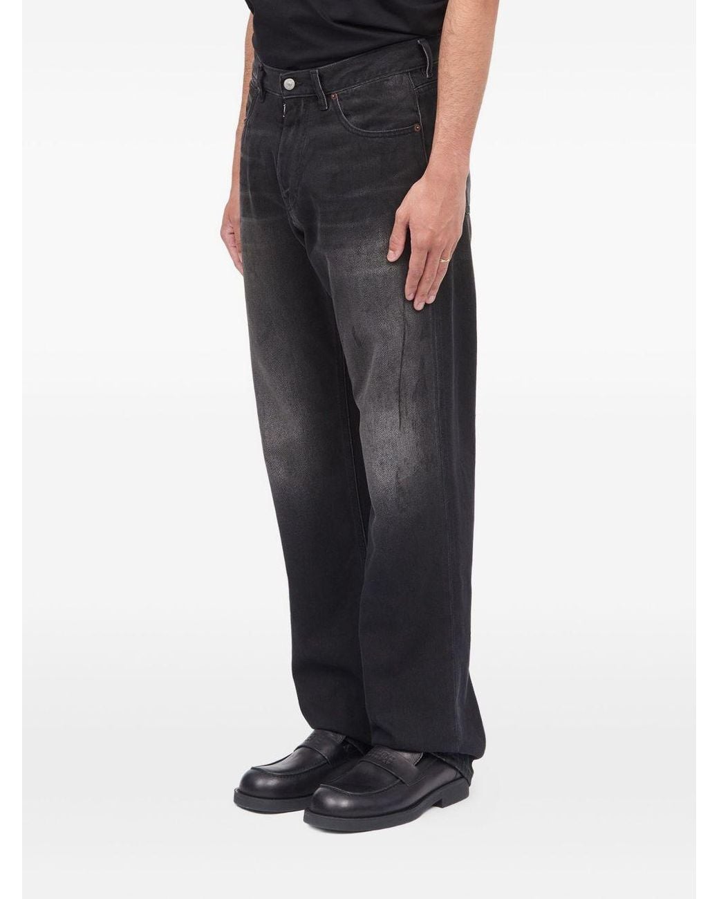 MM6 by Maison Margiela Blue Denim Cotton Jeans for men