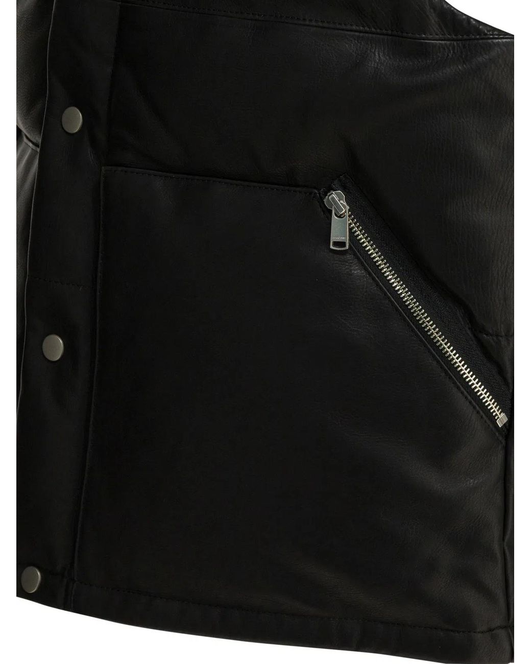 Nonnative Black "Explorer" Sleeveless Jacket for men