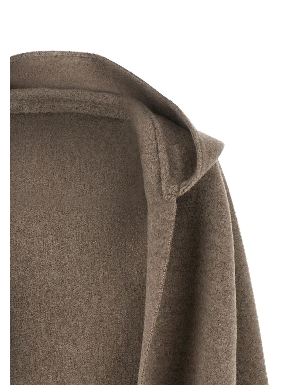 Brunello Cucinelli Natural Hooded Scarf