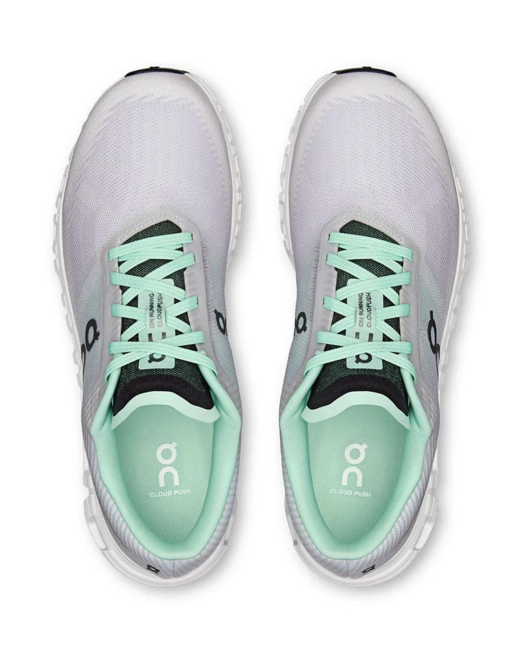 On Shoes White Cloud 6 Push Sneakers for men