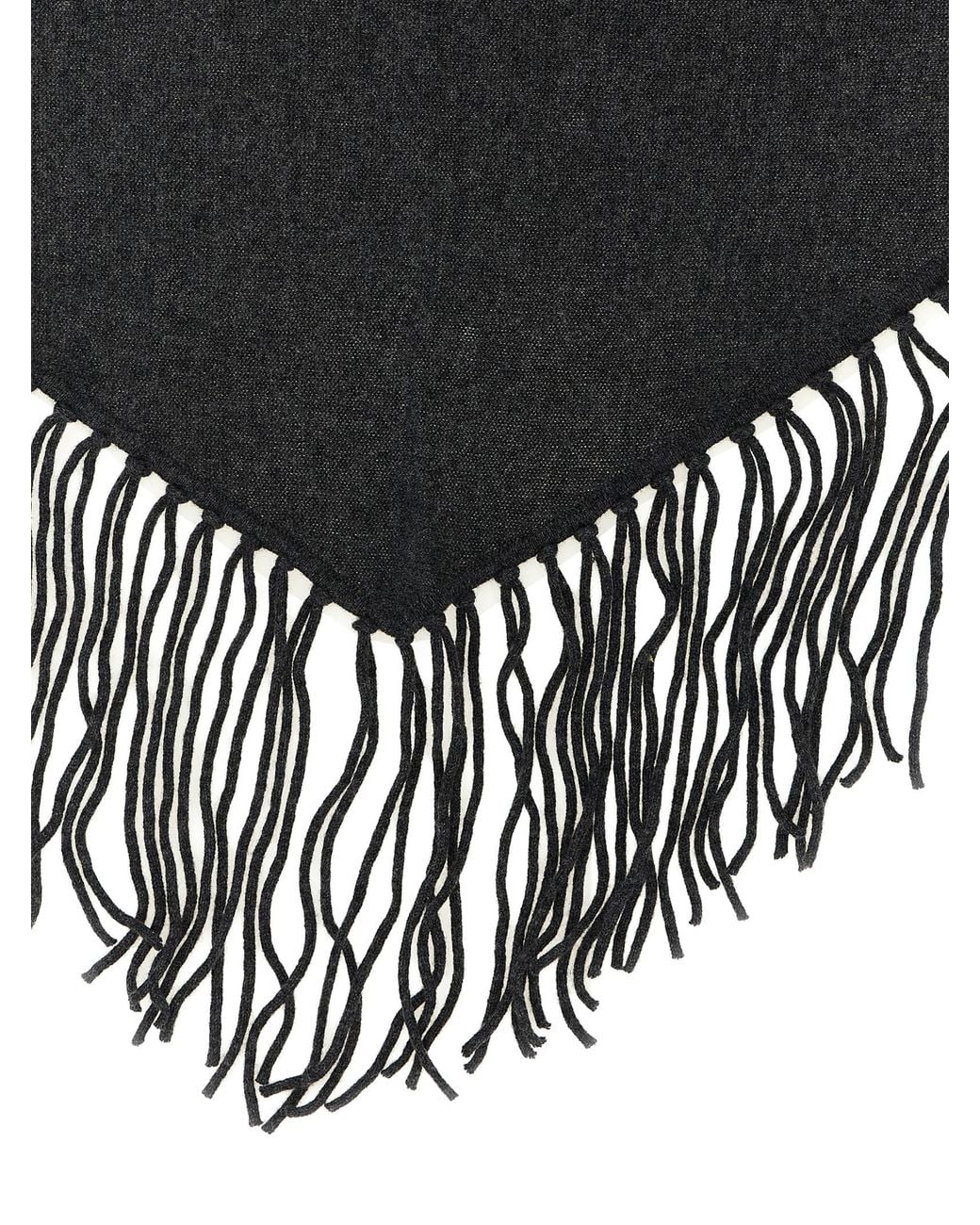 P.A.R.O.S.H. Black P.A.R.O.S.H. 'Without' Scarf