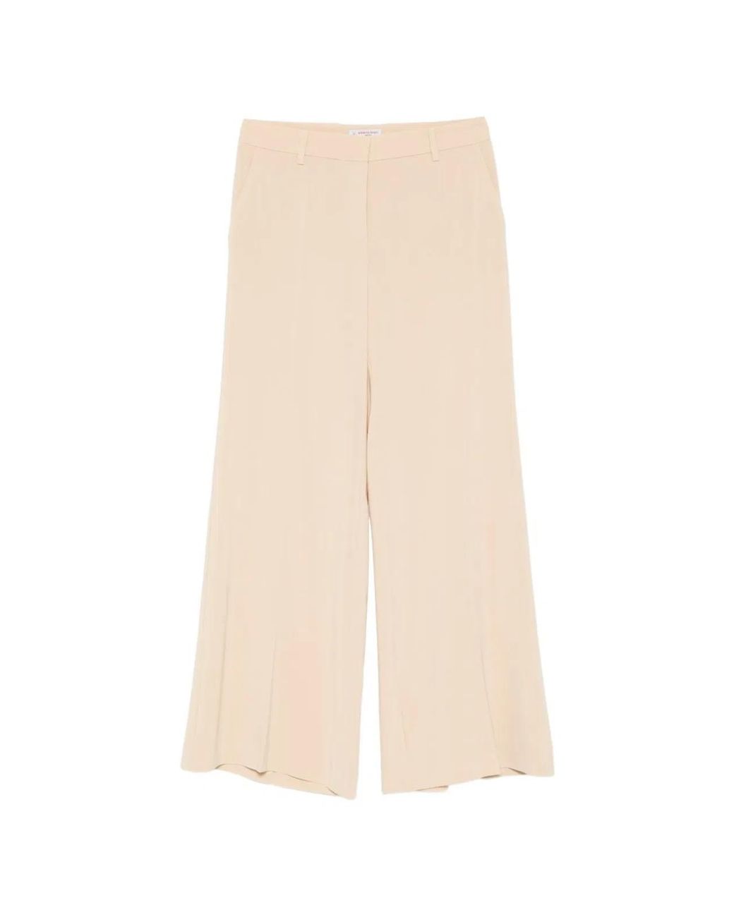 Alberto Biani White Cady Trousers