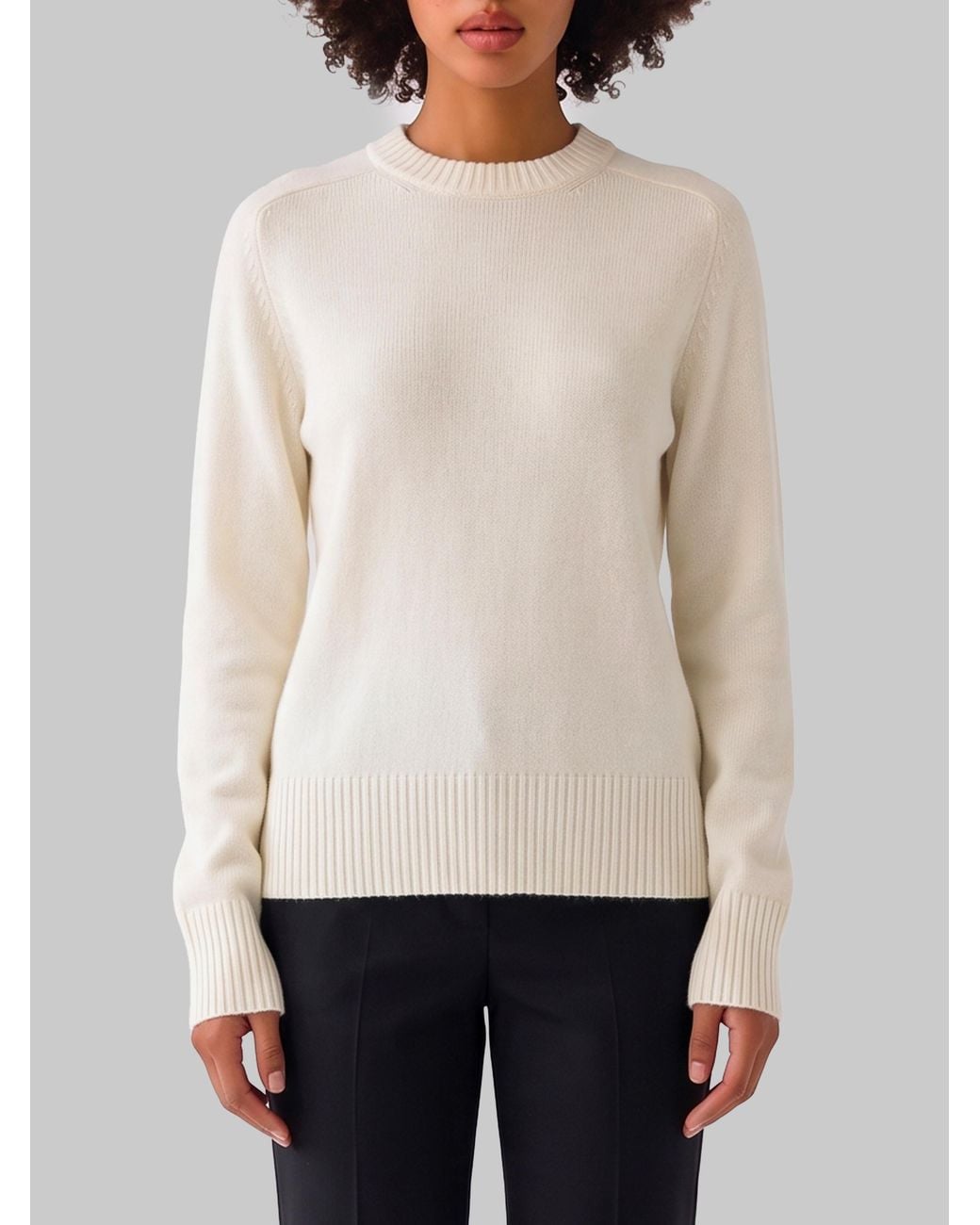 Loulou de Saison Natural Ivory Baltra Sweater