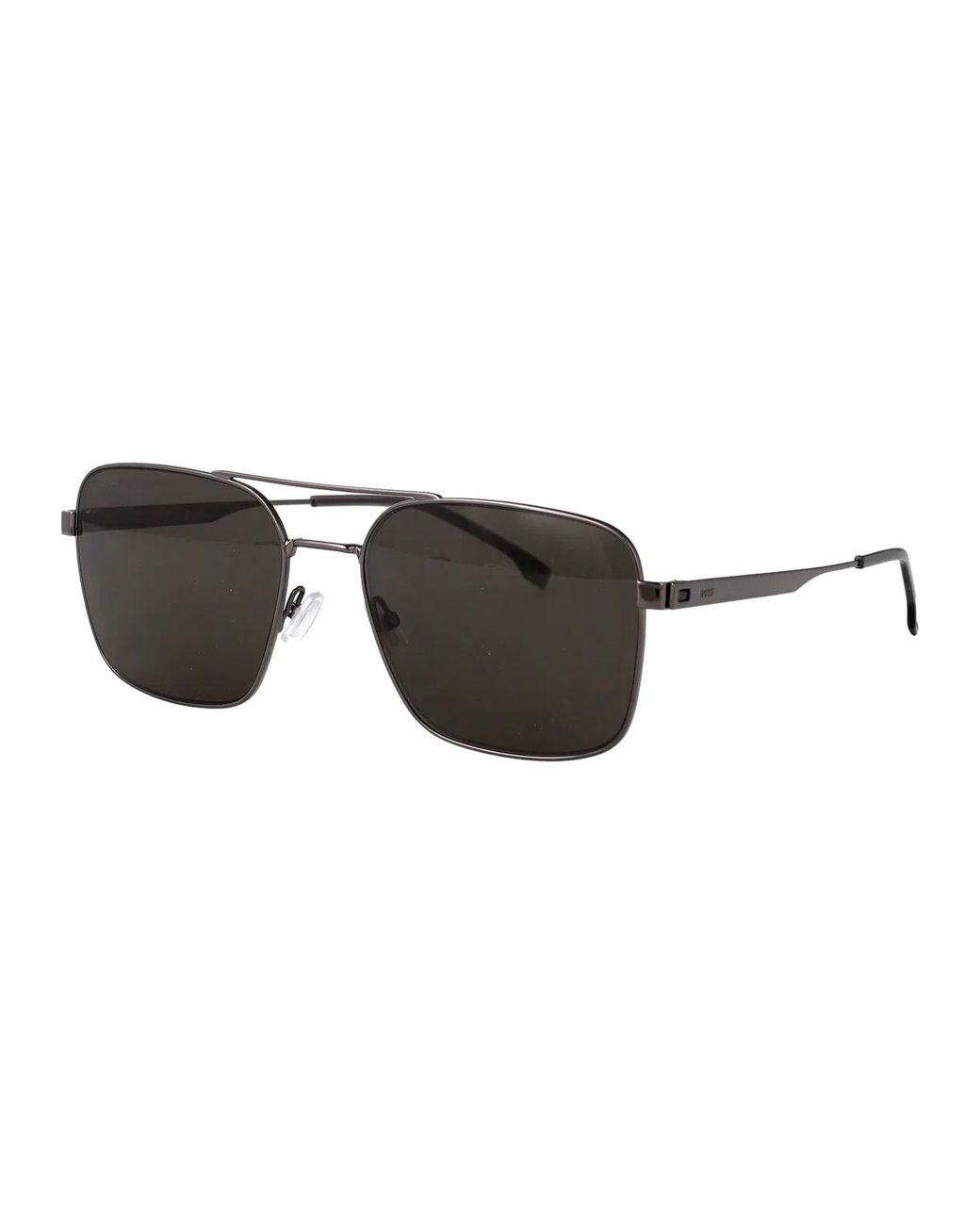 Boss Black Stainless Steel Sunglasses for men