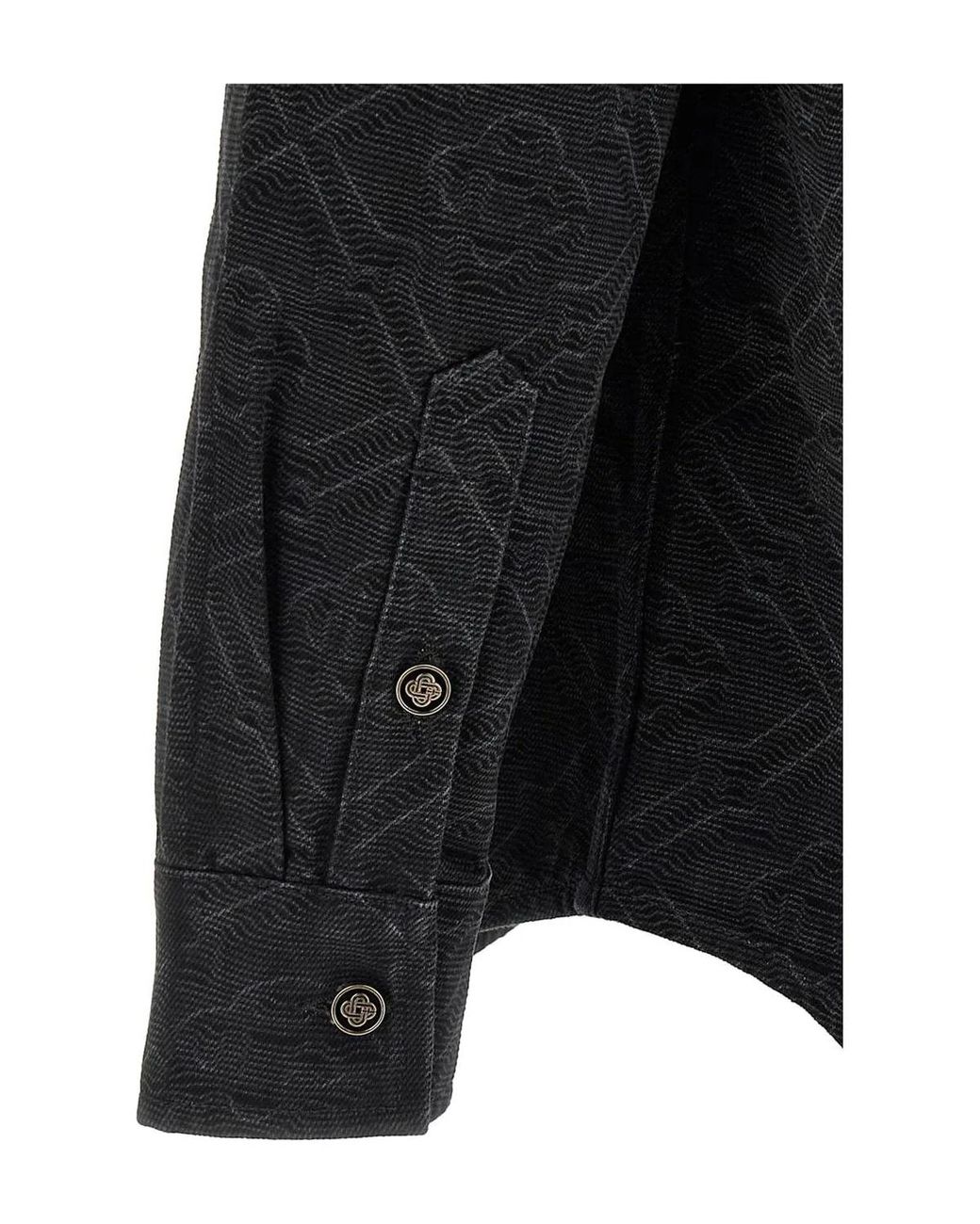 Casablanca Black Shirt Ls for men