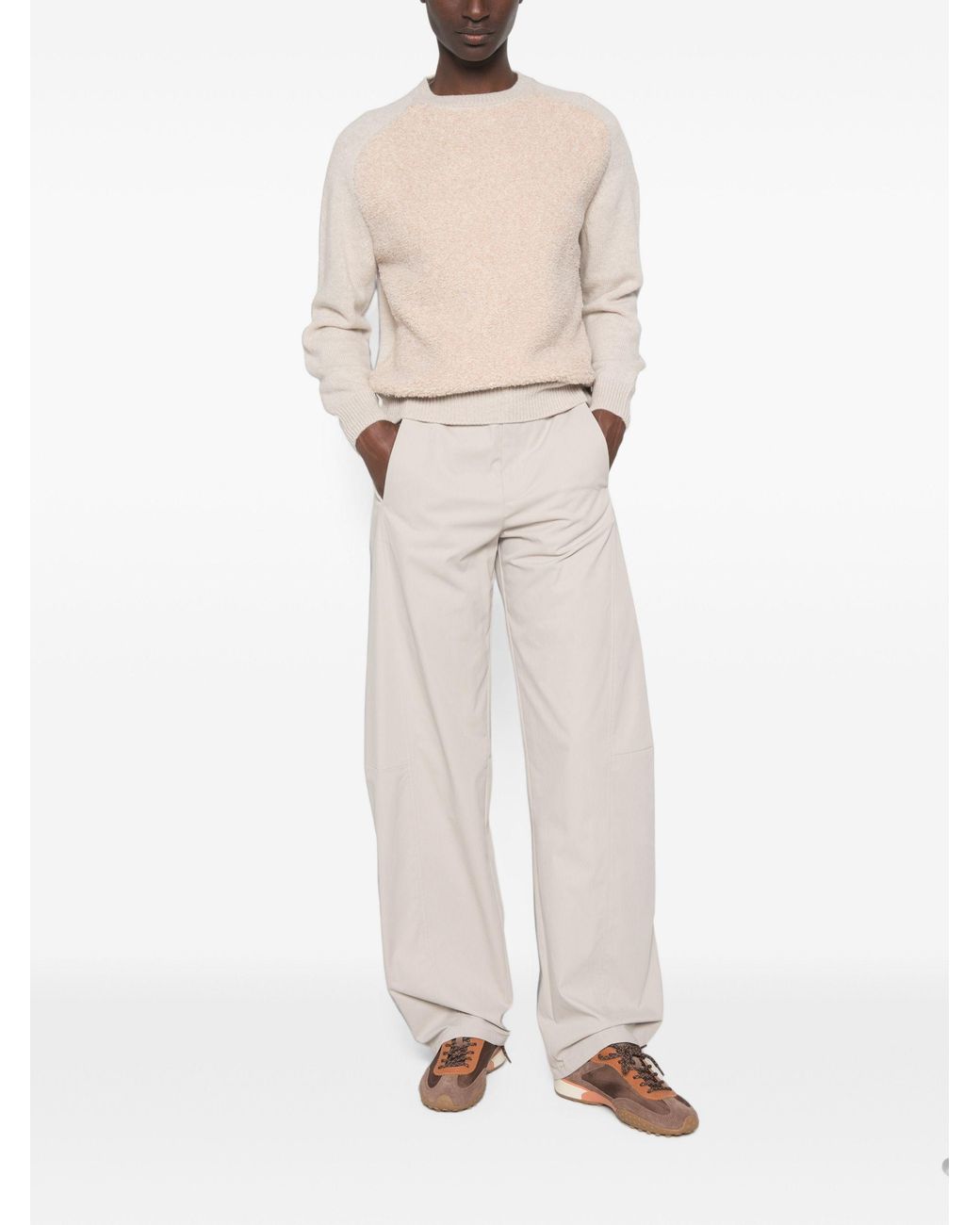 Herno Natural Wool Sweater