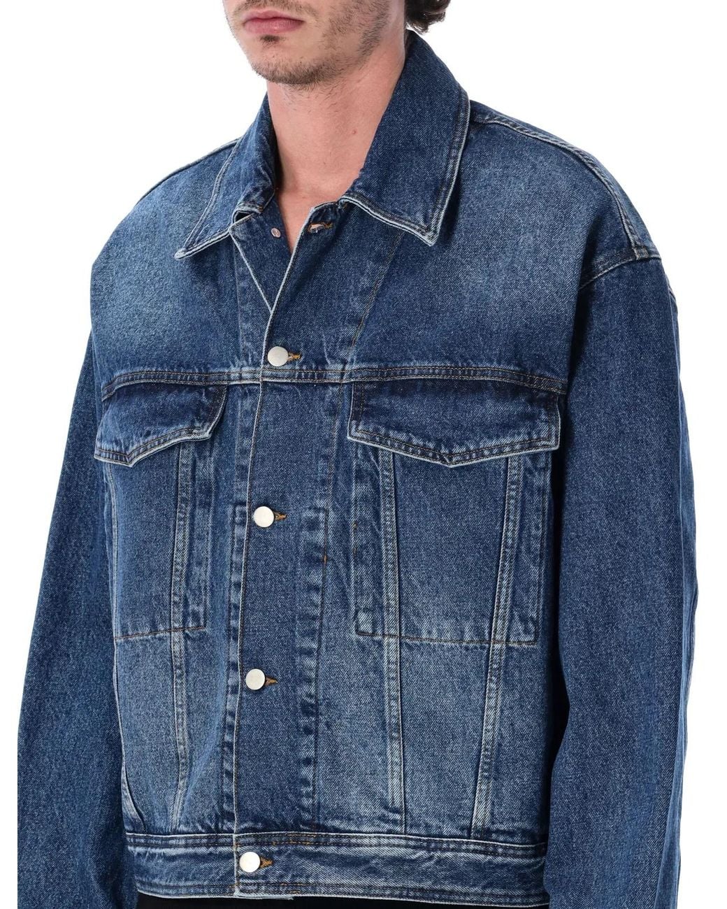 Studio Nicholson Blue Stein Denim Jacket for men
