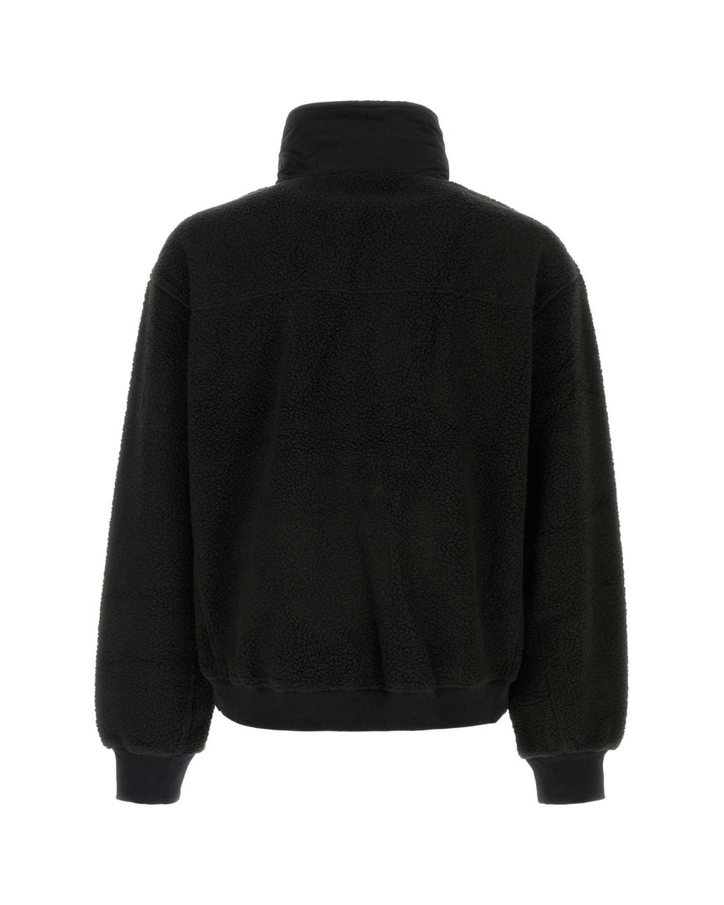 Entire studios Black System Half Zip Fleece for men