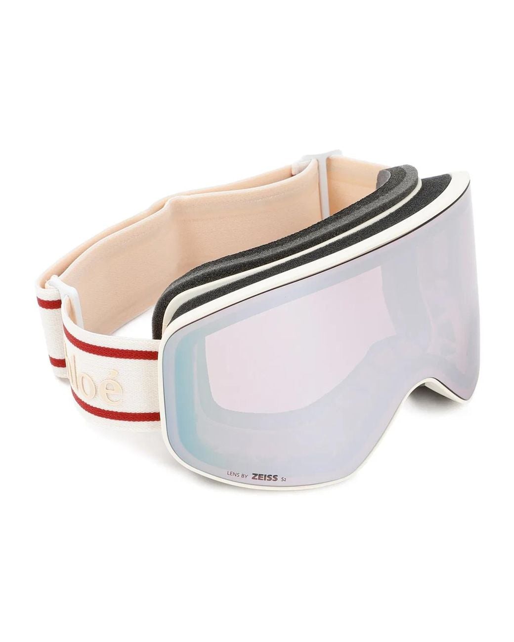 Chloé White Injectate Sunglasses