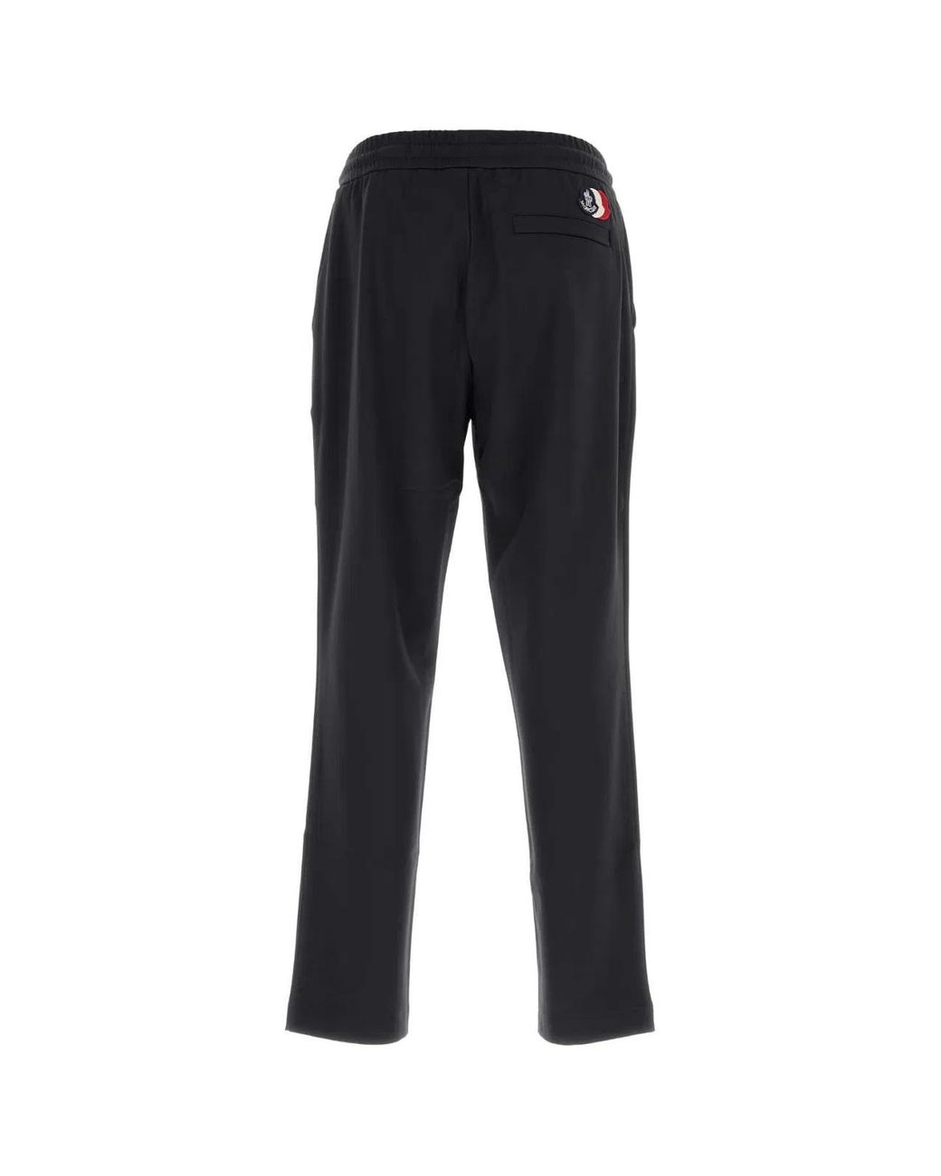 Moncler Black Midnight Tech Fabric Joggers for men