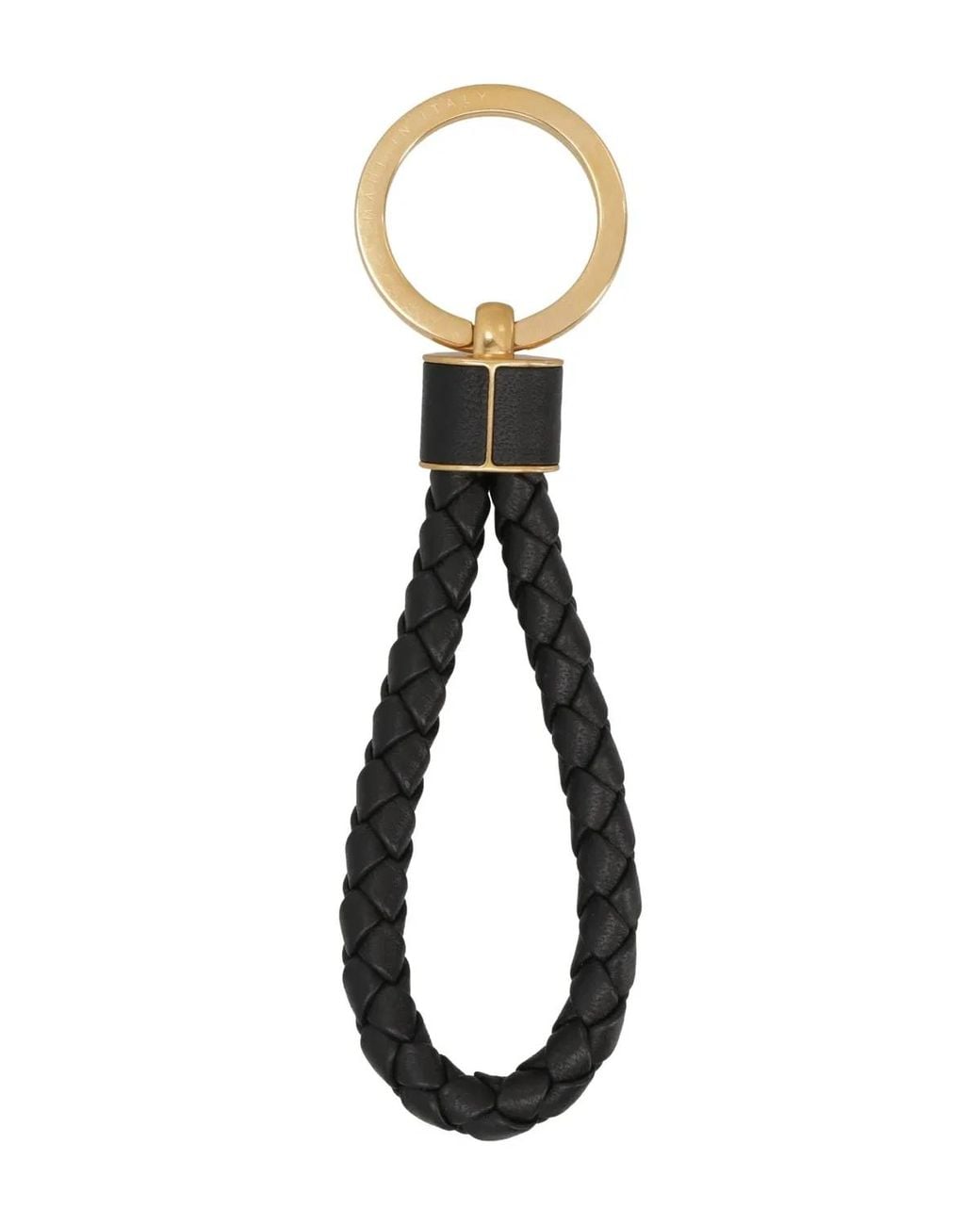 Bottega Veneta Black Keyring Intrecciato 19