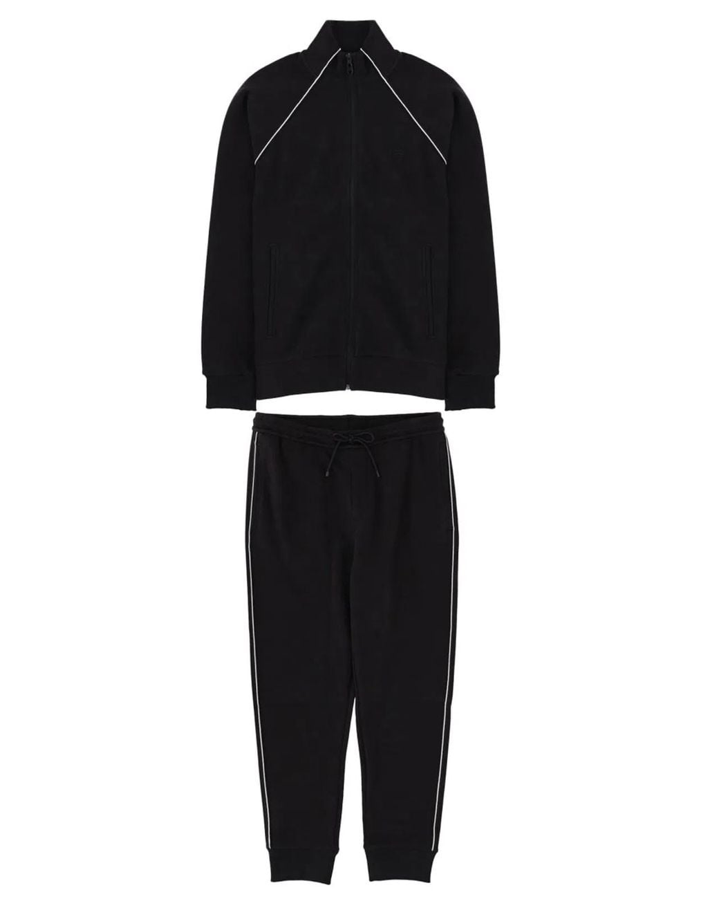 Boss Black Cotton-Blend Track Suit for men