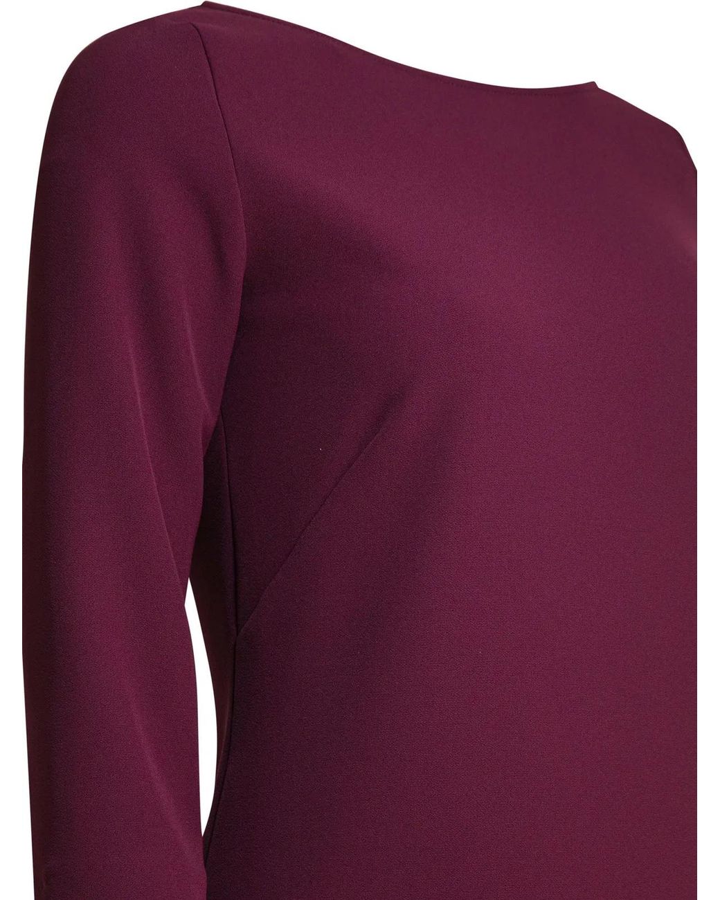 Semler Purple Bordeaux Elastane Dress