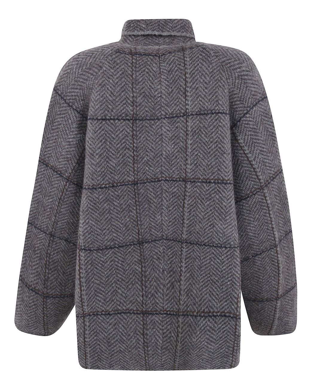 Boboutic Gray "Spina" Double Breasted Jacket