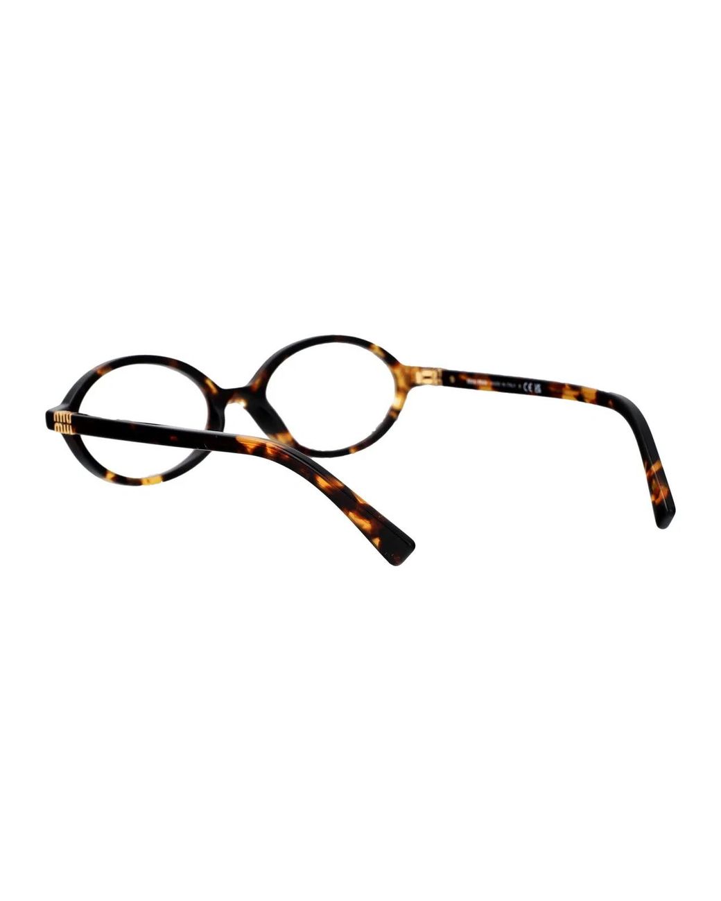 Miu Miu Brown Acetate Havana Miele Sunglasses