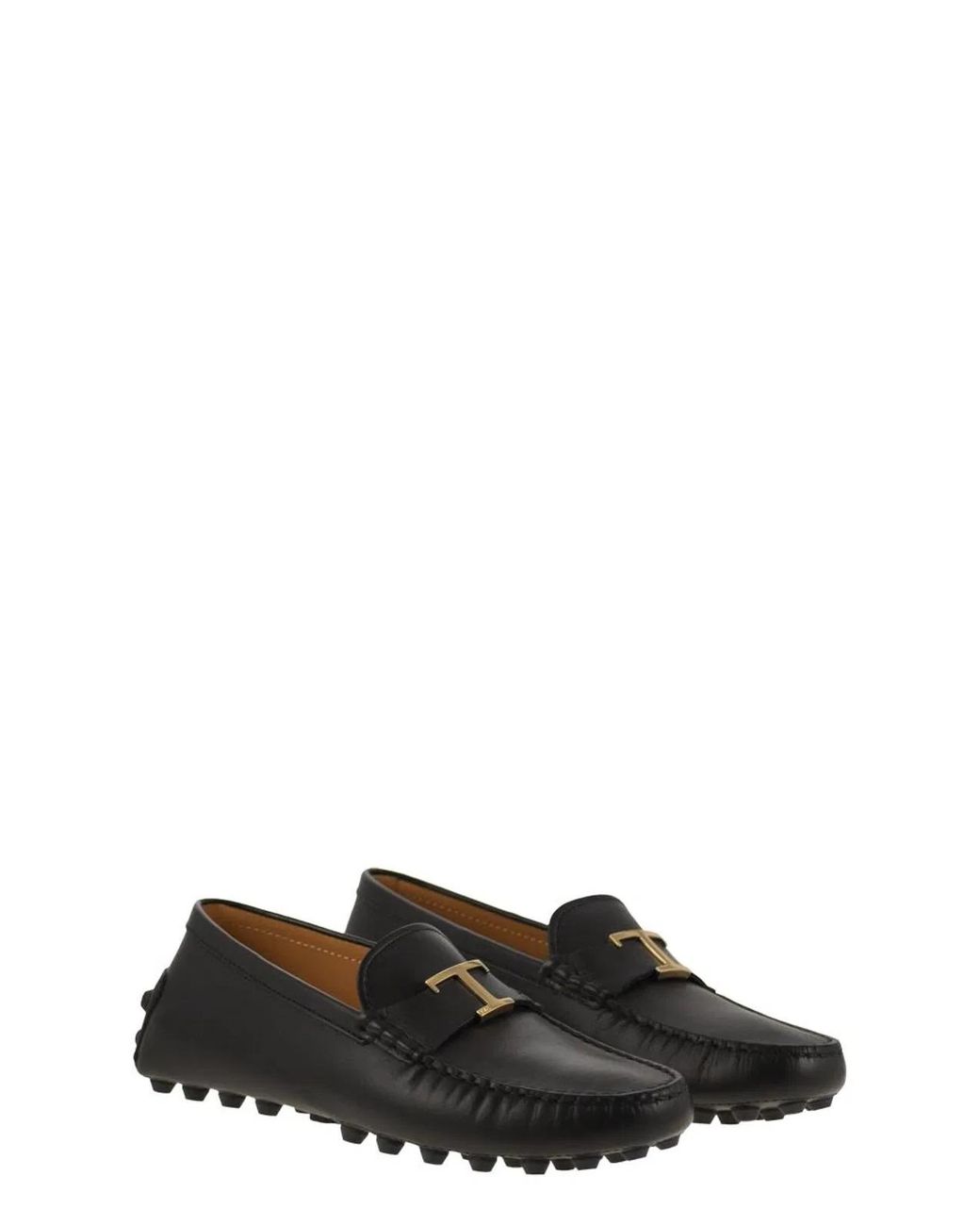 Tod's Black Bubble T Timeless Leather