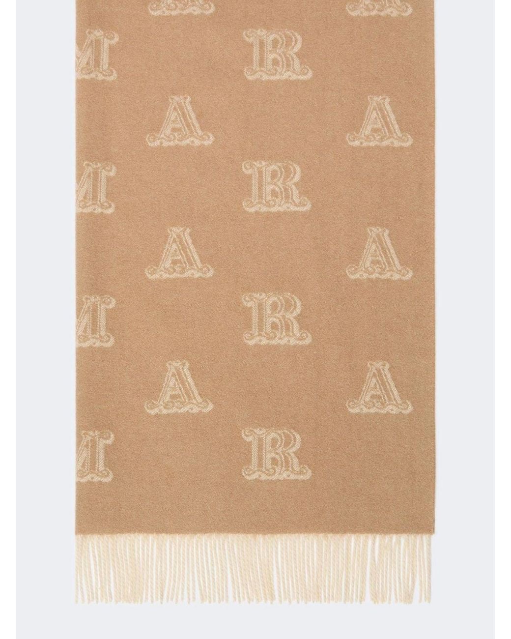 Max Mara Natural Mxawsklause Stole