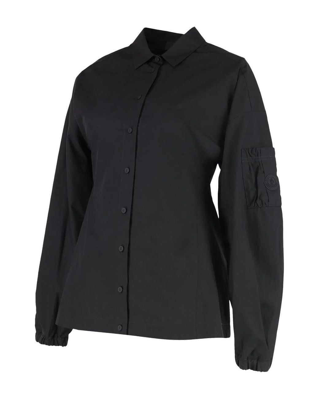 Moncler Black Cotton Shirt
