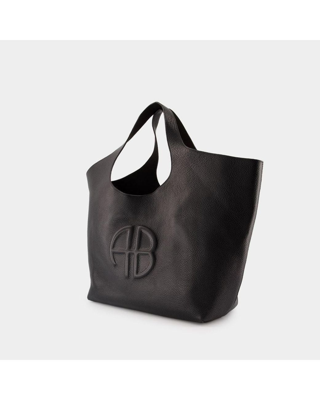 Anine Bing Black Lili Shopper Bag
