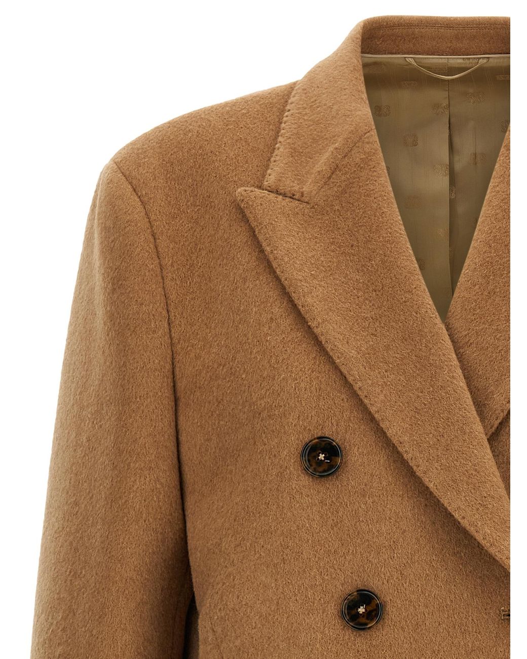 Blazé Milano Natural Blazé Milano 'Mylius' Coat