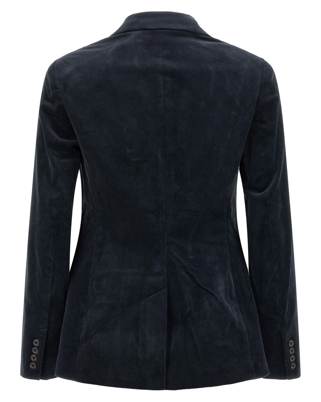 Ralph Lauren Blue Metal Wire Embroidery Blazer