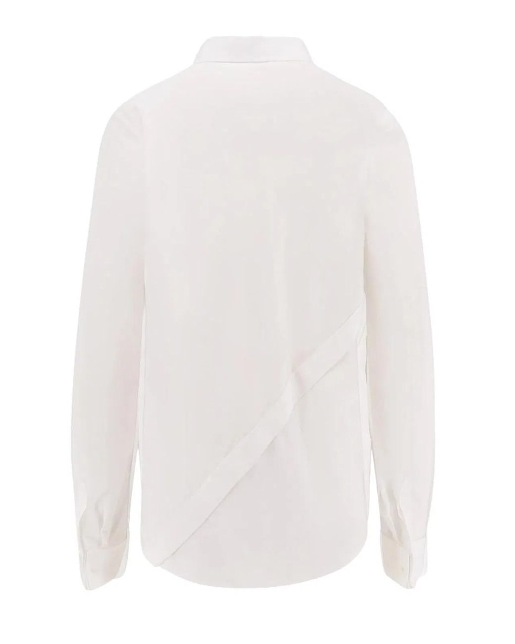 Dior White Regular Solid Shirt