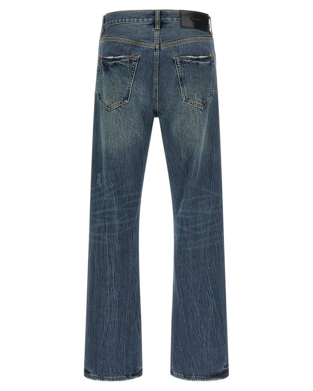 Purple Blue 'P011 Modern Vintage' Jeans for men