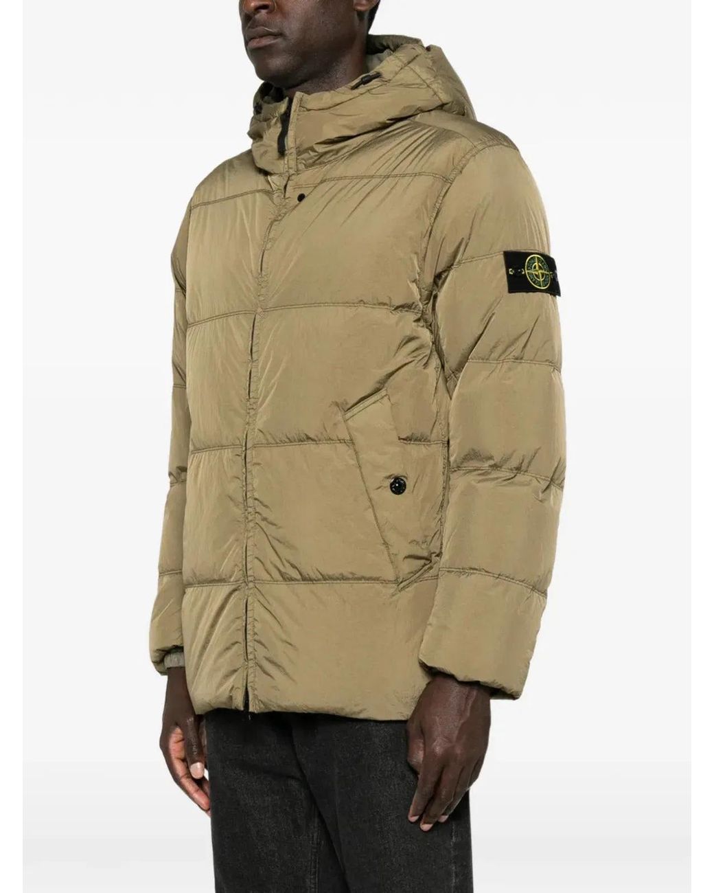 Stone Island Green 4100037 Crinkle Reps Ny for men