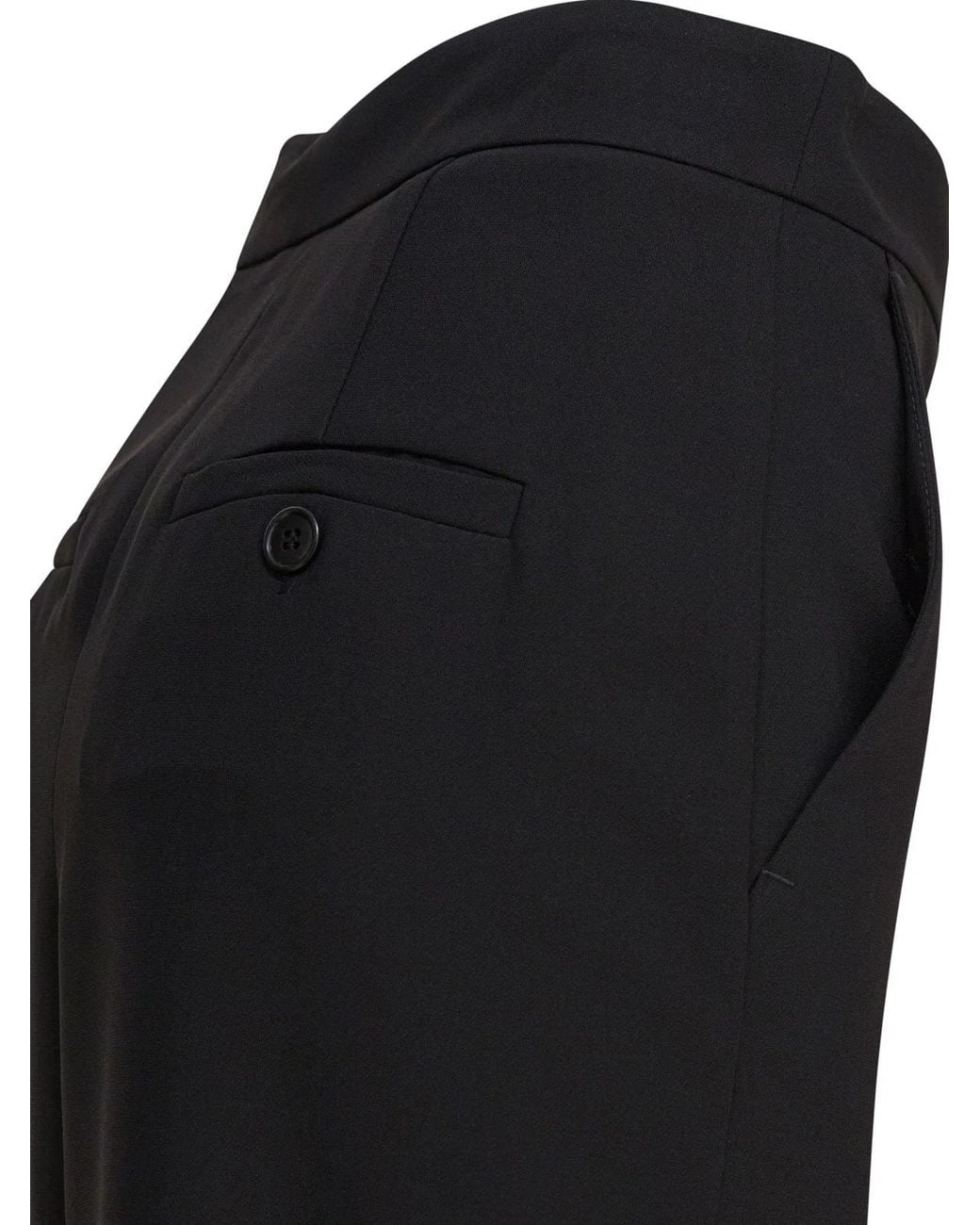 Semler Black Elastane Skirt